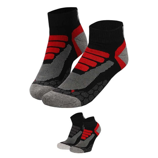 2 Paar Xtreme Wandersocken kurz Trekking Nordic Walking Größe 39-47