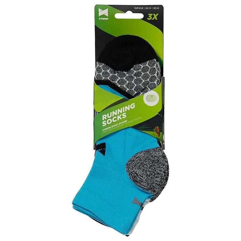 3 Paar Xtreme Sockswear Damen Herren Laufsocken Fitnesssocken Sportsocken Größe.35-47