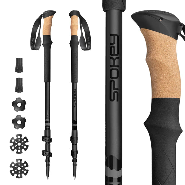 Trekking Stöcke Spokey ZODIAC II Höhenverstellbar von 105 bis 135 cm