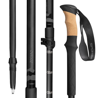 Trekking Stöcke Spokey ZODIAC II Höhenverstellbar von 105 bis 135 cm