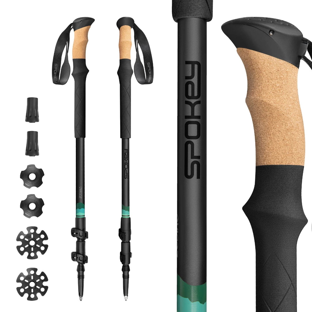 Trekking Stöcke Spokey ZODIAC Höhenverstellbar von 105 bis 135 cm