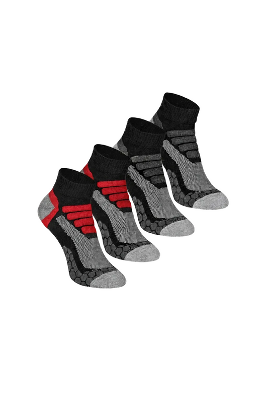2 Paar Xtreme Wandersocken kurz Trekking Nordic Walking Größe 39-47