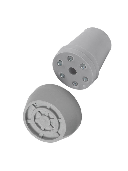 Krückenkapsel Stockkapsel mit Spikes für Gehstock Ø16-Ø18mm Gummikappe