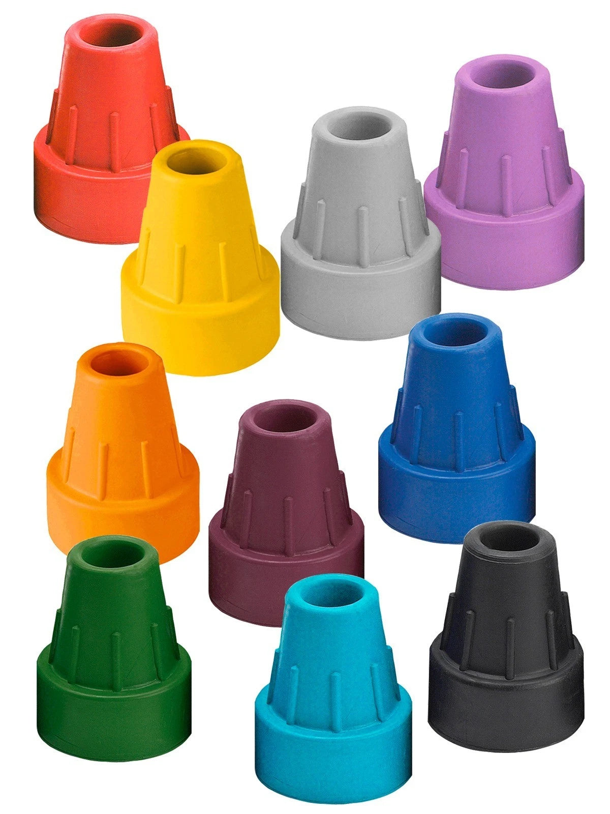 Ossenberg Krückenkapsel mit Stahleinlage versch. Farben Größen Ø 16mm