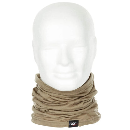 Fox Outdoor Schlauchschal Merino Lite Multifunktionsschal Multifunktionstuch