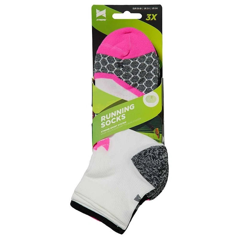 3 Paar Xtreme Sockswear Damen Herren Laufsocken Fitnesssocken Sportsocken Größe.35-47