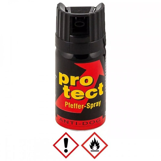 MFH Pfeffer-Spray Pfefferspray Sprühflasche Tierabwehr 40 ml Breitstrahl