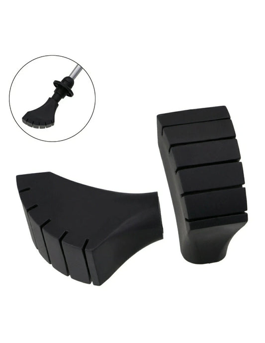 2 Stk.Best Sporting Gummipuffer Asphalt BIG für Nordic Walking u.Trekking Stöcke