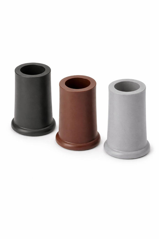 Gastrock Gummipuffer für Gehstöcke aus Holz Ø8-Ø22mm Gehstockgummi Stockkapsel Gummikappe