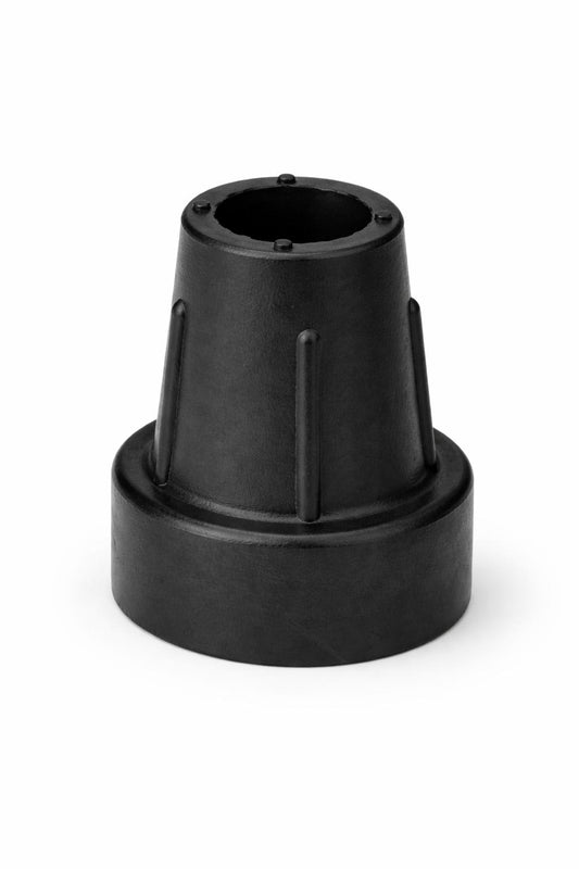 Gastrock Krückenkapsel mit Stahleinlage schwarz grau Gehilfe Gehstock Ø16 - Ø25 mm